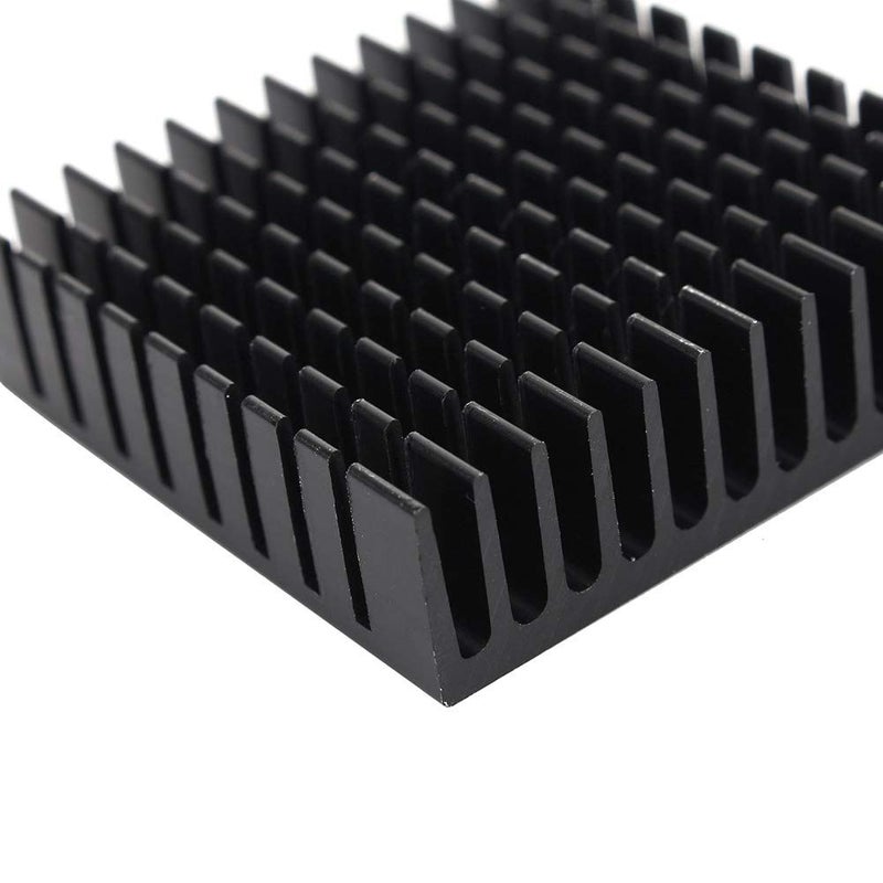 40x40mm Aluminum CPU Heatsink Black Cooling Fin For Computer Processor - Image 4