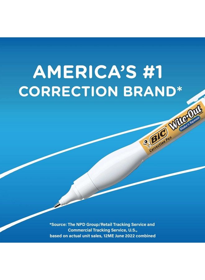 Bic Wite.Out Shake Squeeze Pens 2 Pack 0.3 Oz Each - Image 5
