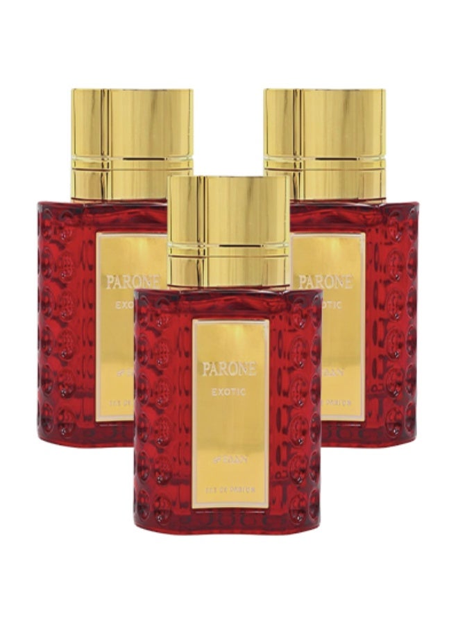 فاان 3 قطع عطر بارون إكزوتيك للنساء 100 مل - Image 1
