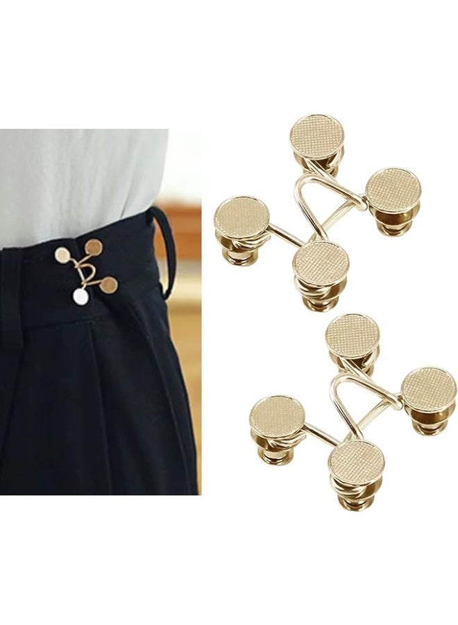 The Tool for Narrowing the Size of Clothes Trousers, is Very Easy to Use, and Helps You When Necessary Two Pieces(Gold) - Image 1