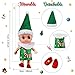 Leitee Tiny Elf Toy Mini Elf Plush Miniature Decoration Gift for Christmas New Year Stuffed Stocking 24 Pcs - Image 4