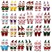 Leitee Tiny Elf Toy Mini Elf Plush Miniature Decoration Gift for Christmas New Year Stuffed Stocking 24 Pcs - Image 2