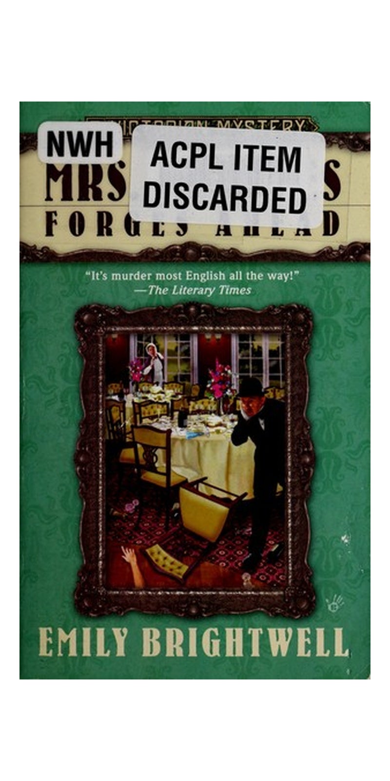 Mrs. Jeffries forges ahead