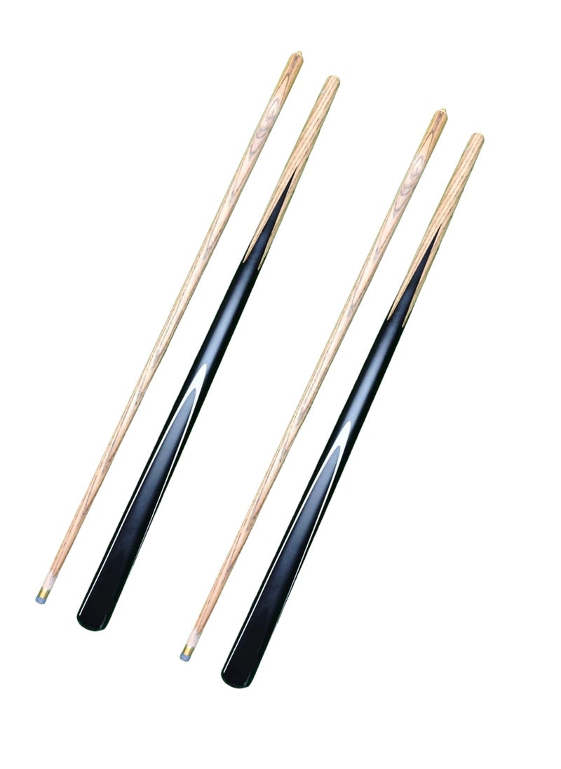 JBB Billiards Snooker & Pool Cue Sticks, Half Joint - 9mm (Set of 2 Pcs) - Image 1