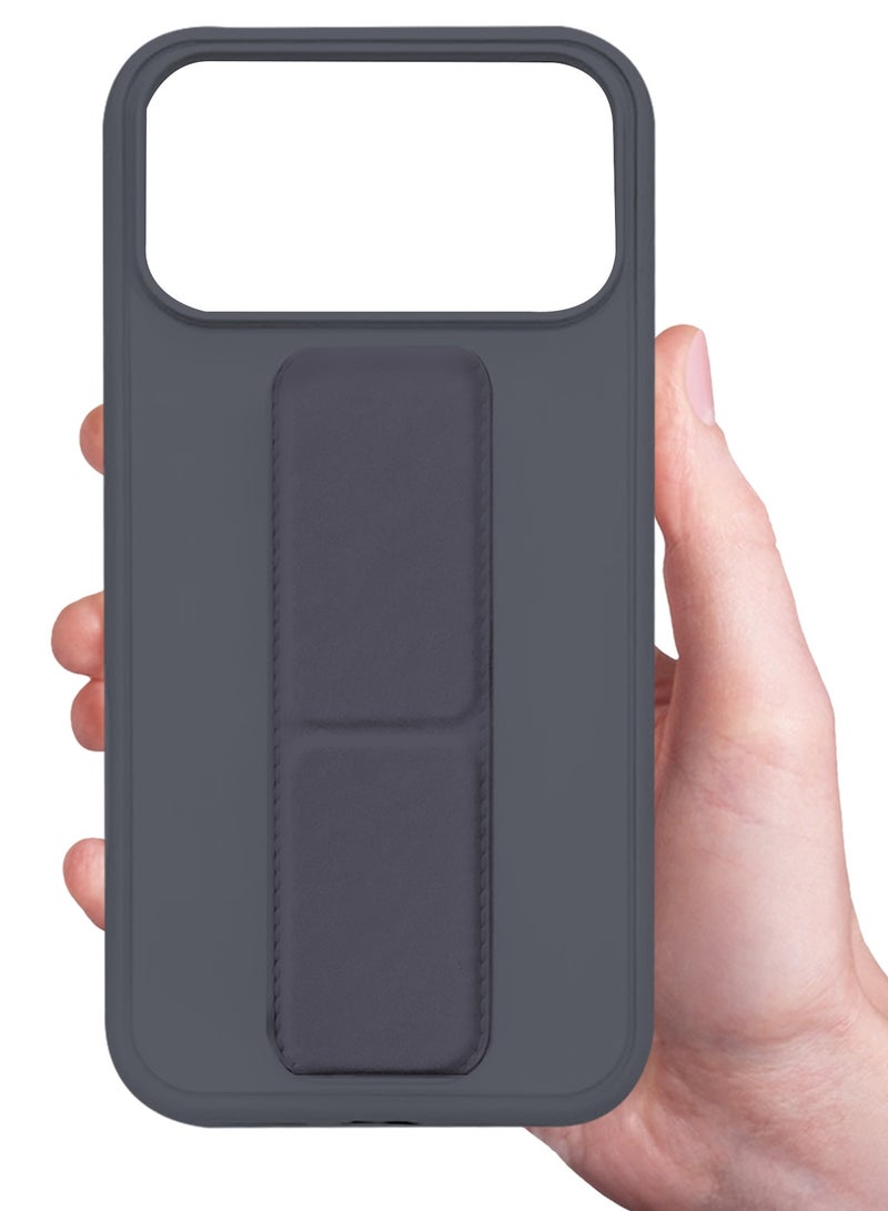 Premium PU Leather Case for iPhone 17 Pro Max with Stand Function Shockproof and Anti Scratch Finger Grip - Image 5