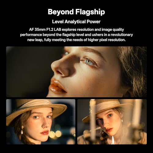 VILTROX 35mm f/1.2 F1.2 LAB FE Lens Full Frame Large Aperture Auto Focus Prime Lens Compatible with Sony E-Mount Cameras A7SIII A7III A7RIII A7IV A7RIV A9 A1 FX3 A7RV ZVE1 A7CR A7CII A93 ZV-E10 FX30 - Image 2