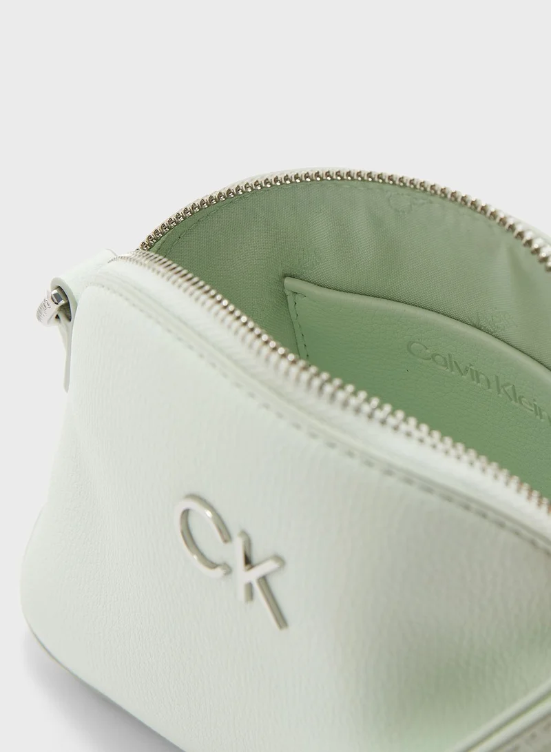 CALVIN KLEIN Dome Pebble Small Crossbody