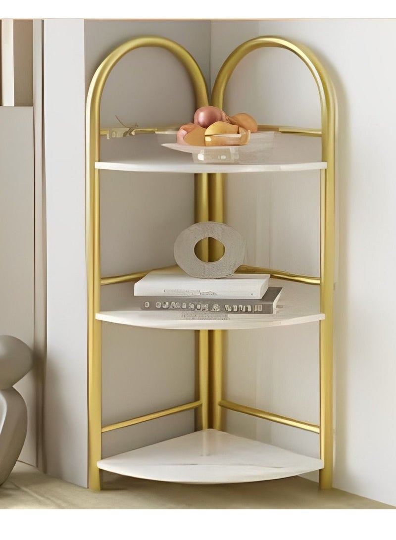 ALCOACH 3-Tier Corner Shelf Storage Shelf - Image 1