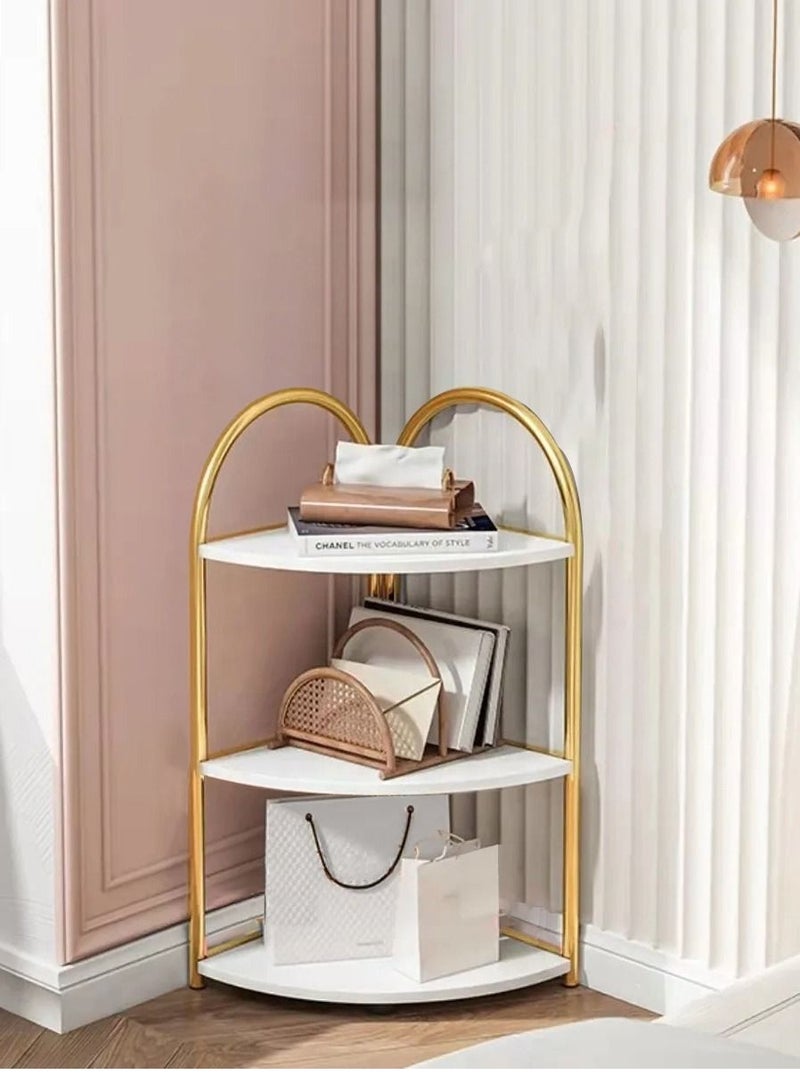 ALCOACH 3-Tier Corner Shelf Storage Shelf - Image 3