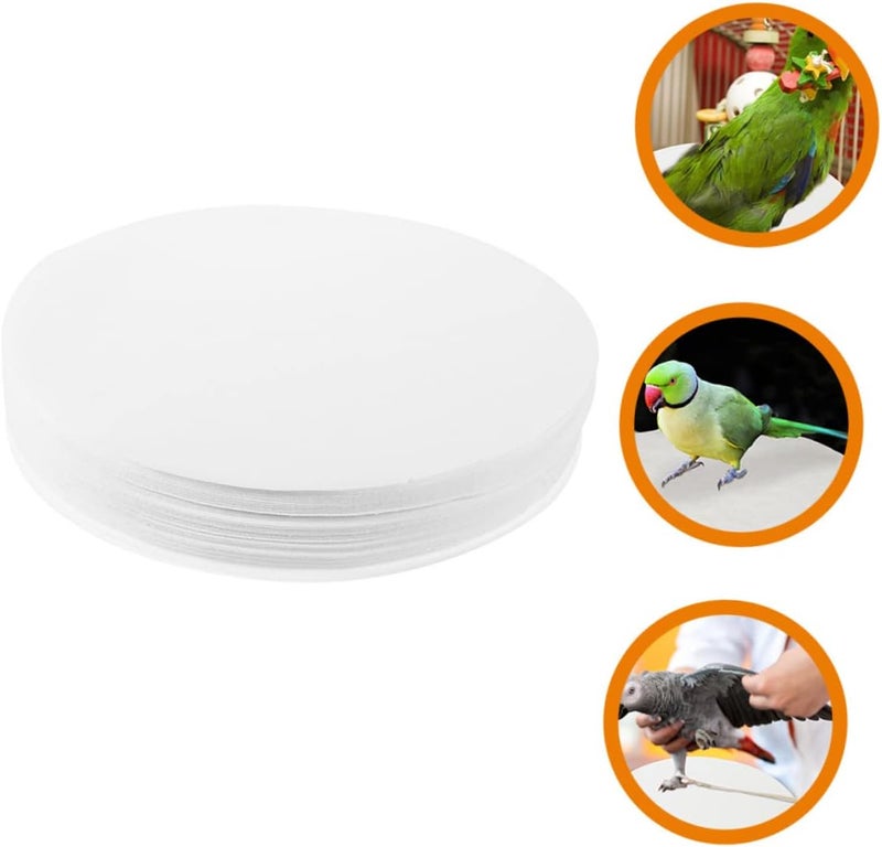 100pcs Bird Cage Liner Absorbent Urine Mats for Parrots Easy to Use Cushions Pet Cage Accessories - Image 3