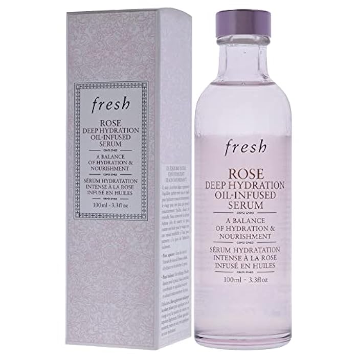 Fresh Rose Deep Hydration Oil-Infused Serum 3.3 fl. oz / 100 ml - Image 4