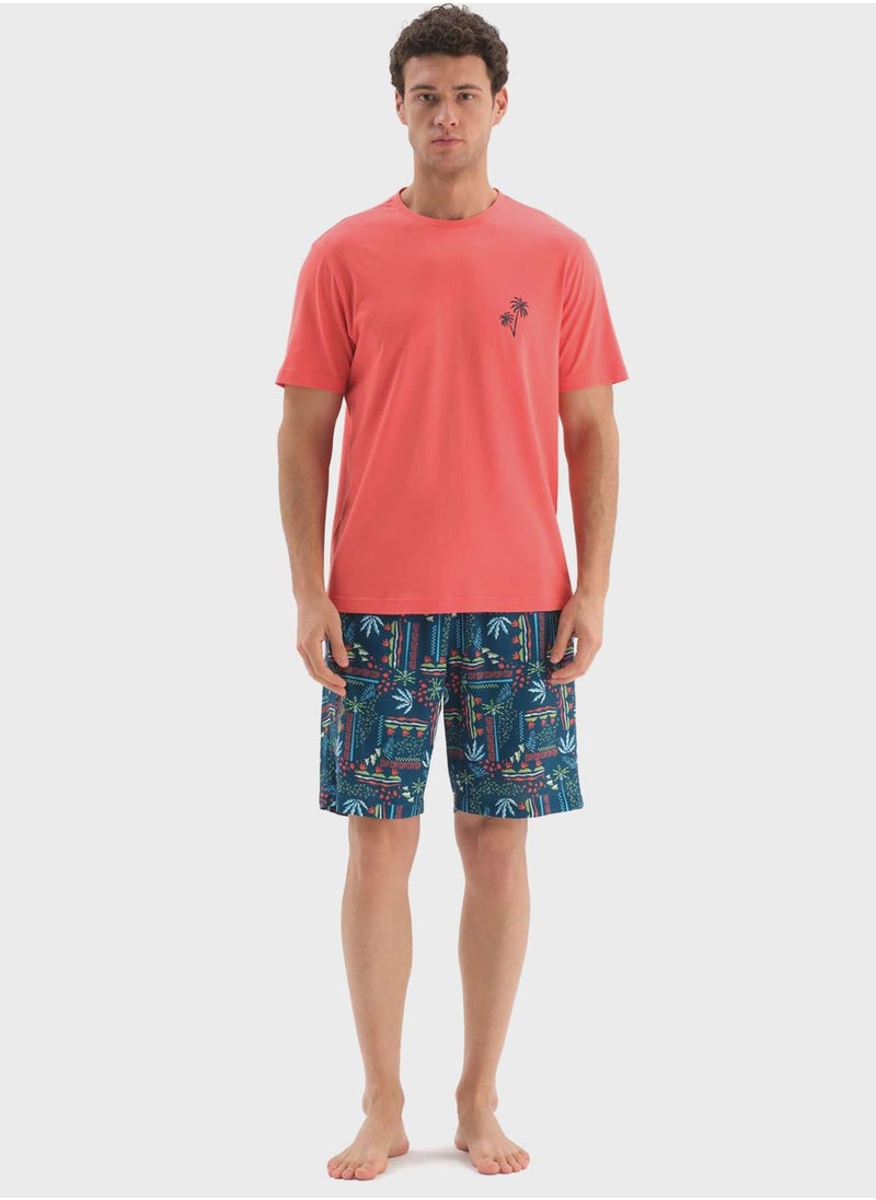 dagi - Nightwear T-Shirt & Short Set - Image 1