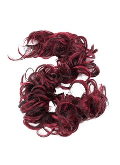 Hairpiece Hair Wrap Heatresistant Synthetic Fibres Curly Messy Updo Red Dark Brown Mix Hw41 - pzsku/Z7941FEDF8AD34D502AADZ/45/_/1720085681/208bcc6e-c7ea-4cc9-920a-28fee2202e1f