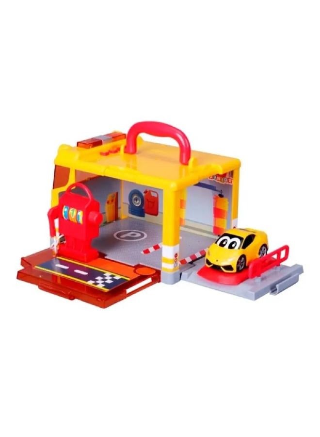 BB Junior BBJunior My 1st Carry Along Garage - Yellow - Image 1