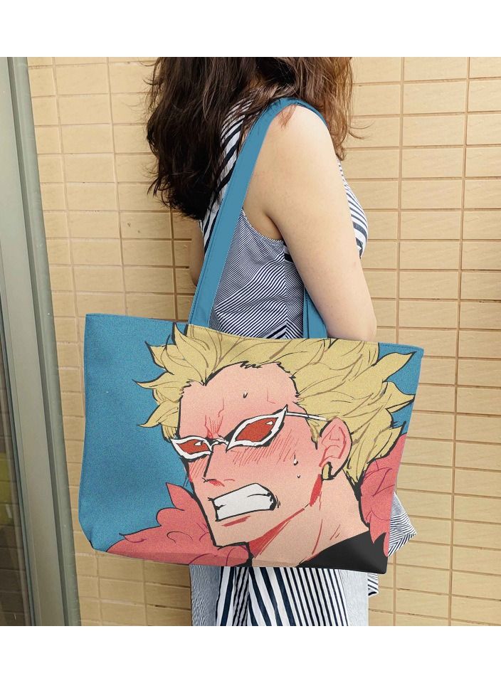 KUYING One Piece Zoro Luffy  Shoulder Bag 