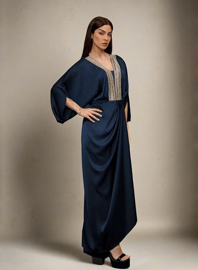ECSTACY Drape Dress