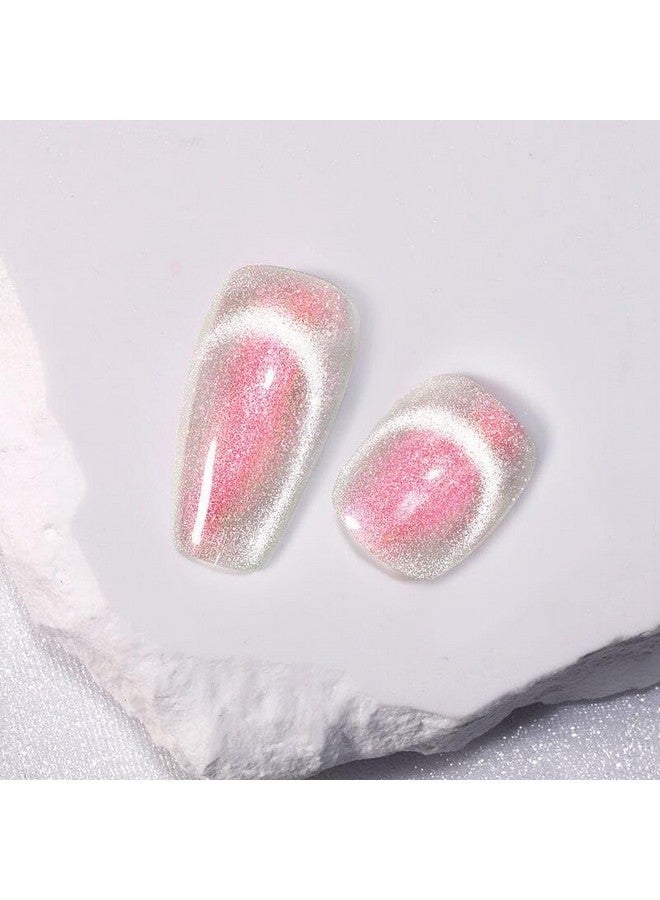 BORN PRETTY 10ml Magic Cat Magnetic UV Nail Gel Polish from BELLE GAGA Semi-Transparent Aurora Crystal Cat Eye Gel Nail Supplies for Professionals (56819-6) - Image 4