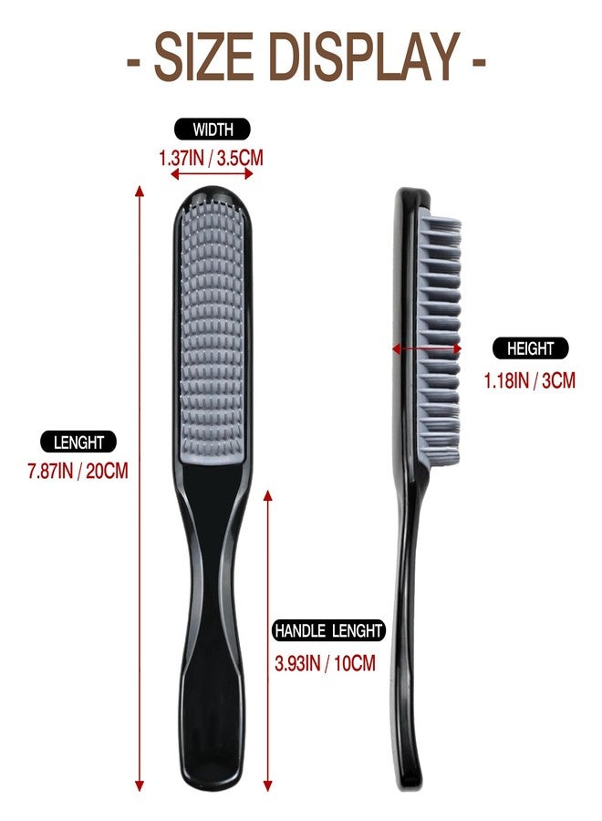 Zoolinn Nine-Row Hair Brush - Gel Styling Hair Brush for Men & Women, Anti-Static Bristles for Smoothing and Detangling Hair - Image 4