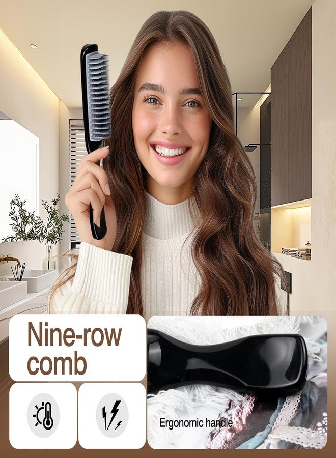 Zoolinn Nine-Row Hair Brush - Gel Styling Hair Brush for Men & Women, Anti-Static Bristles for Smoothing and Detangling Hair - Image 5