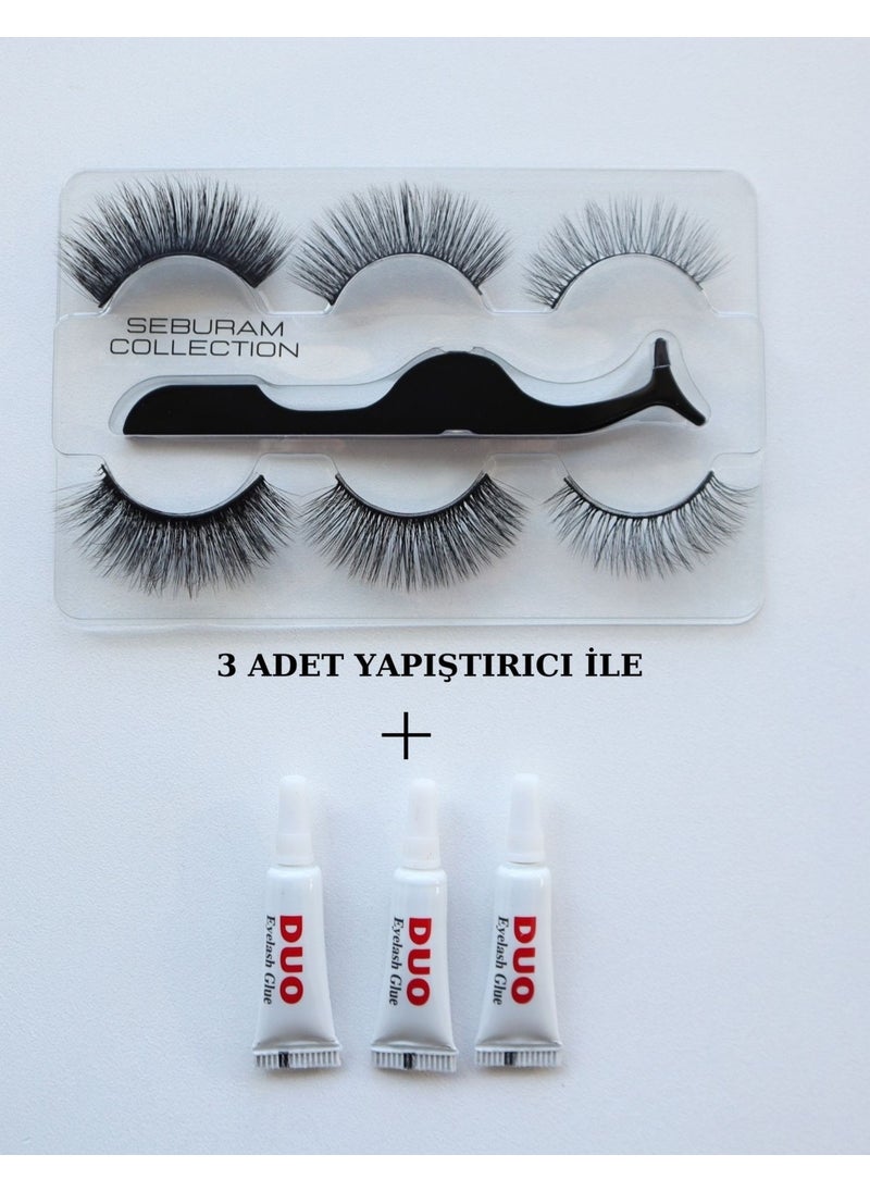 3 Different Sizes Volume False Eyelashes and Adhesive Set - pzsku/Z7942619C78927894D399Z/45/_/1737203405/1827b9f1-d6fe-4e58-b263-89e1c6b48bf9