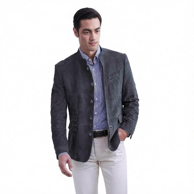 Men's Corduroy Retro Casual Blazer Jacket