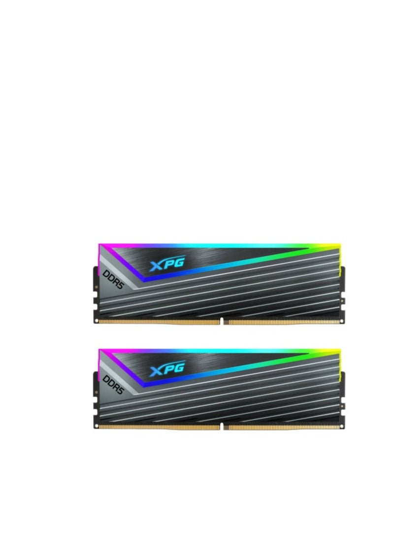 ADATA Adata XPG Caster 32GB (2x16GB) RGB DDR5 U-DIMM Desktop Memory Kit, 6000 MHz Memory Speed, CL40 Latency  - Image 1