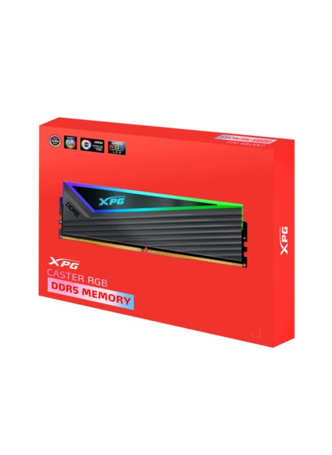 ADATA Adata XPG Caster 32GB (2x16GB) RGB DDR5 U-DIMM Desktop Memory Kit, 6000 MHz Memory Speed, CL40 Latency  - Image 2