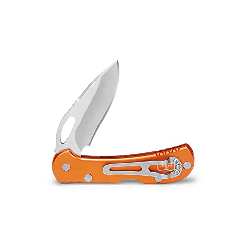 Buck Knives 726 Mini Spitfire Folding Lock Back Pocket Knife with Removable/Reversible Stainless Steel Pocket Clip, 2-3/4" 420HC Blade, EDC - Image 2