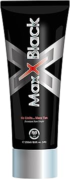 Powertan Maxx Black Non Tingle Tanning Sunbed Cream Lotion Accelerator 250ml