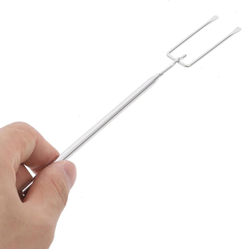 STAHAD 6pcs Stainless Steel Fondue Fork Set with Long Handles for Cheese and Chocolate Dipping, Heat Resistant Kitchen Utensils for Hot Pot and Bbq Cooking - Image 4