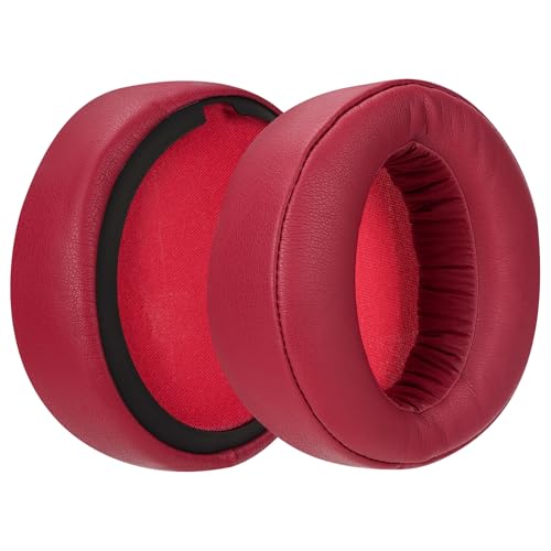 Geekria Replacement Ear Pads for Sony MDRXB950BT MDRXB950B1 MDRXB950H Headphones Ear Cushions Repair Parts Dark Red - Image 3