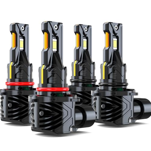 ANDWOGB Lights Compatible for Chevy C1500 C2500 C3500 Light Bulbs for Offroad Use Years 1990 1991 1992 1993 1994 1995 1996 1997 1998 48000 Lumens 800 Brightness Pack of 4 - Image 1