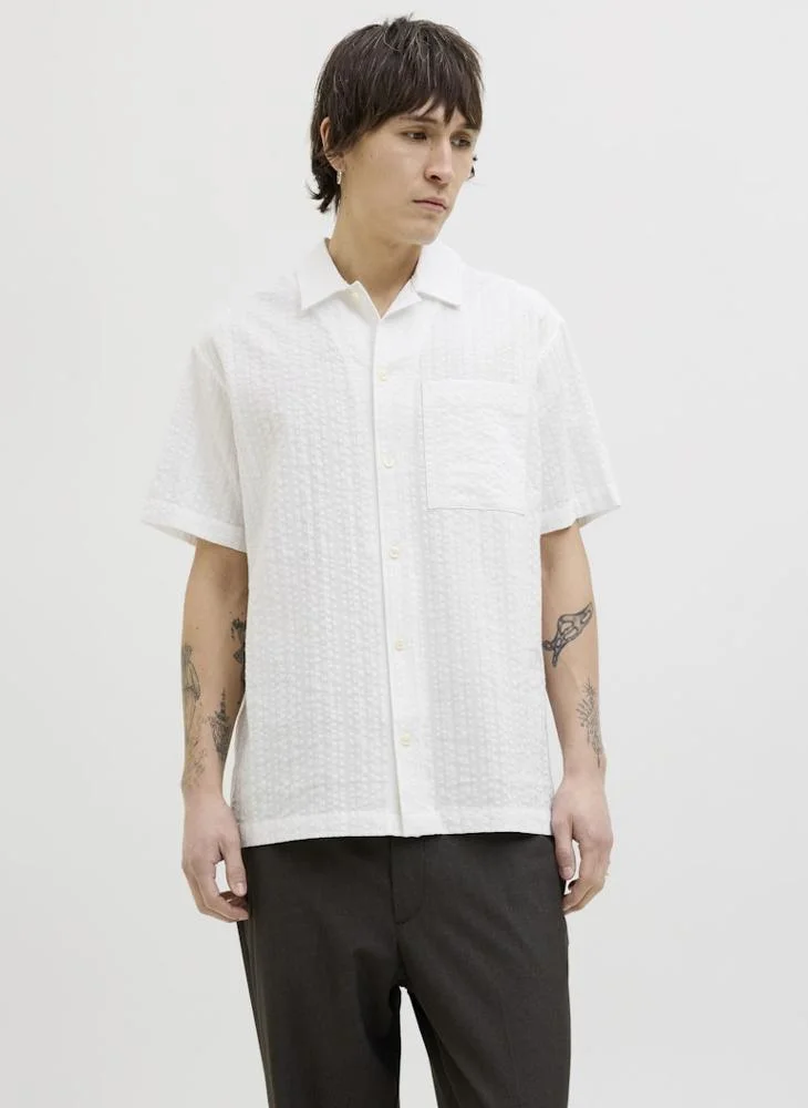 JACK & JONES Jprcceaston Seersucker Shirt
