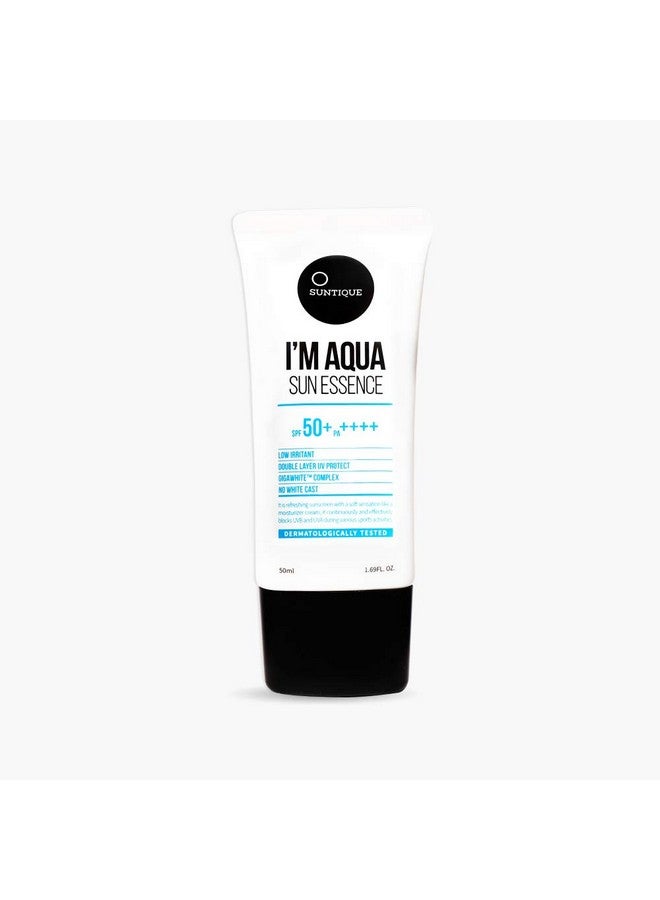 SUNTIQUE صن تيك أنا أكوا صن إسينس SPF 35 PA+++ | للبشرة الحساسة | حماية عالية من الشمس | خفيف وغير دهني | غني بفيتامين E | 50 مل - Image 2
