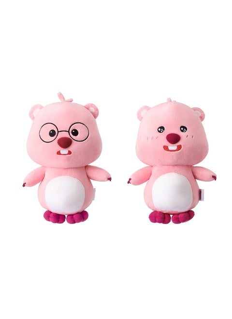 Zanmang Loopy Collection 10in. Expression Plush Toy (2 Assorted Models: Sparkling, Glasses)