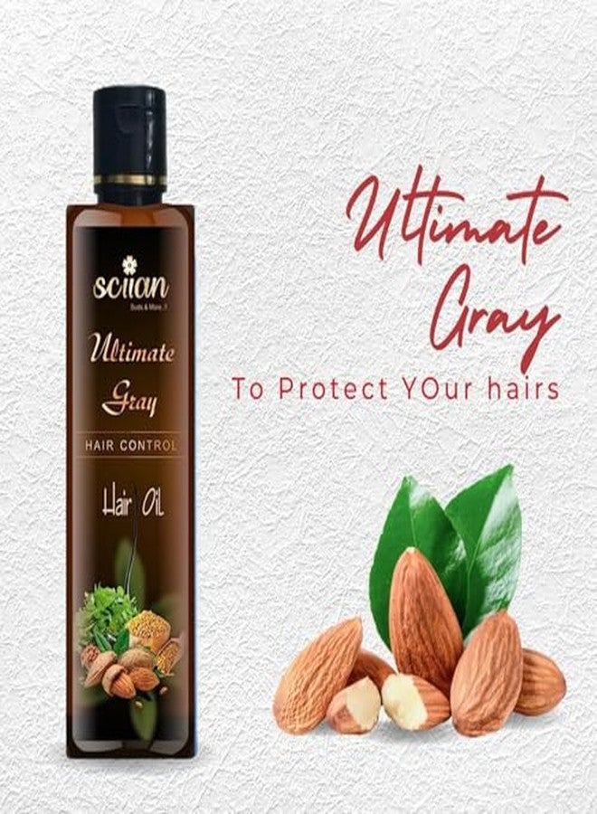 SCIIAN Almond Hair Oil-100ml | Pure Almond (Rogan Badam) Hair Oil | Enriched with Vitamin E | Chemical & Preservative Free | Mineral Oil | Prevent Split Ends & Strengthens Hair | For Soft & Shiny Hair - Image 3