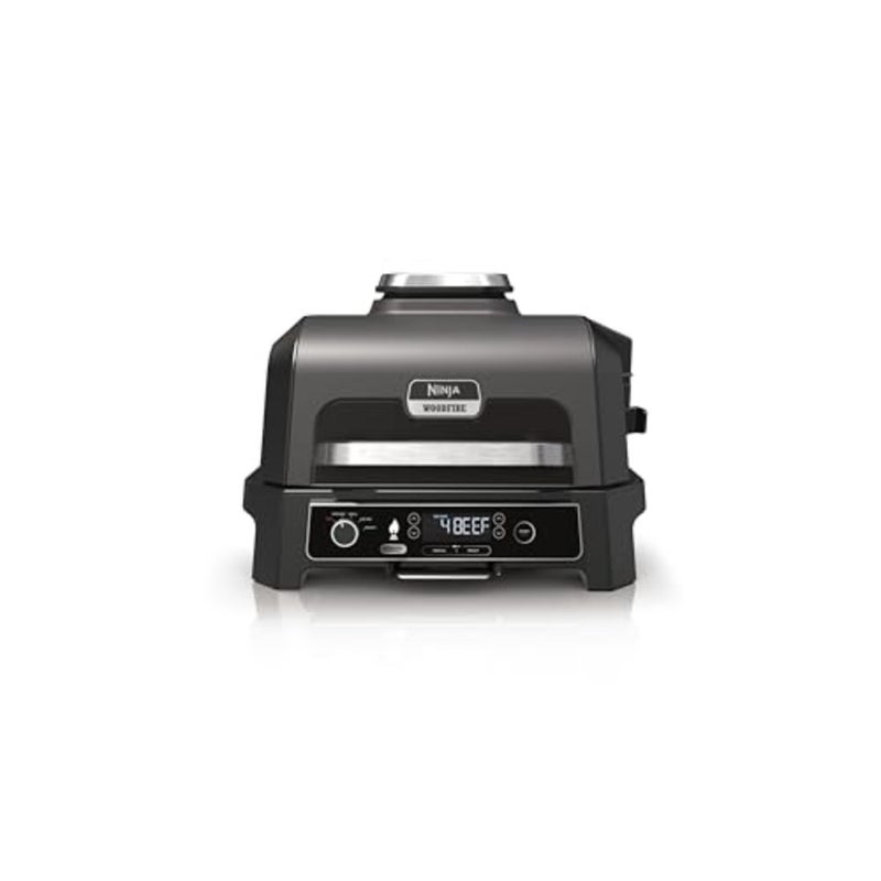 Woodfire Pro XL Electric Grill Smoker with Digital Probe, 4-in-1 Outdoor with Intelligent Cooking System and Wood Pellets,,OG850ME, 2 Years Warranty - Image 2