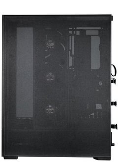 LIAN LI SUP01 Small Tower ATX Case, Stand Up Platform Design, Front GPU Mount, Pre Installed 3 X 120mm PWM & PCIe 4.0 Riser Cables, 3 Side Mesh Panels, Dual ARGB Strip Lights  - Image 3