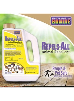 Bonide Bonide Repels-All Animal Repellent Granules, 3 lbs. Ready-to-Use Deer & Rabbit Repellent, Deter Pests from Lawn & Garden  - Image 5