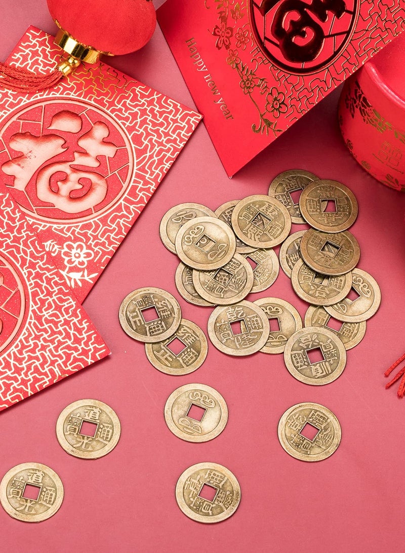 SOLARAE Chinese I Ching Fortune Coins - 120 Pieces of Lucky Coins for Health, Success, and Wealth. Perfect for enhancing your prosperity and well-being! - Image 4