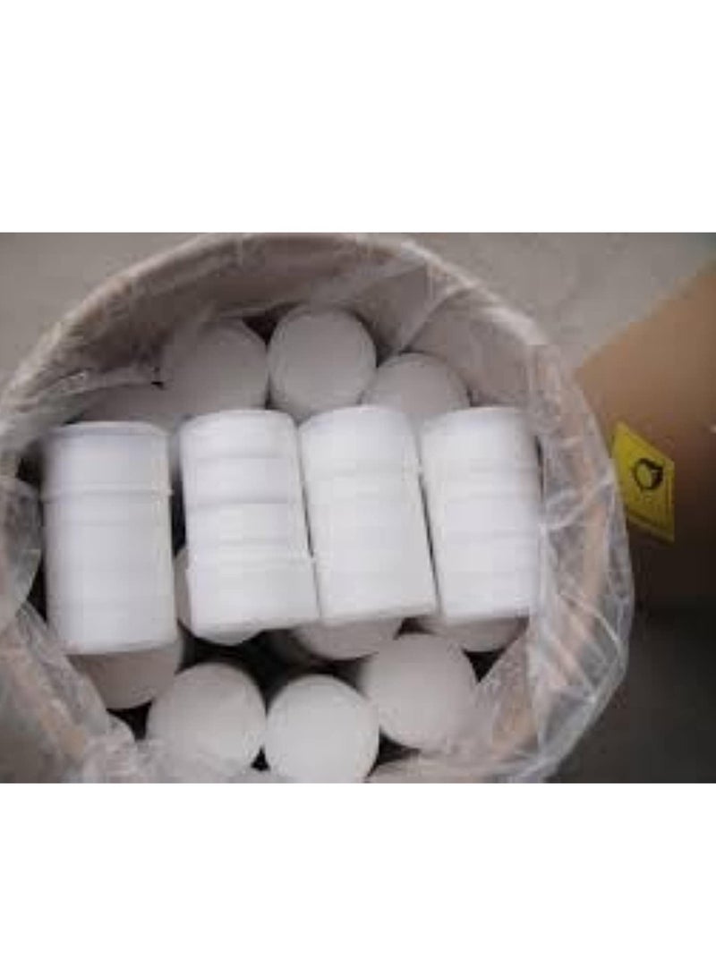 1 كيلو -5 قطع، أقراص كلور حمام السباحة وتنظيف المياه 1 كيلو = 5 أقراص 3 بوصة بوصة - Image 2