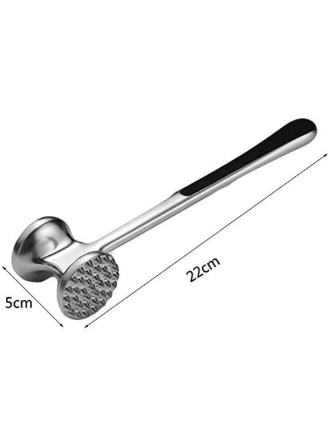 Metal Meat Tenderiser Heavy Duty Steak Hammer for Chicken Fish Pork Good Grips - Image 4