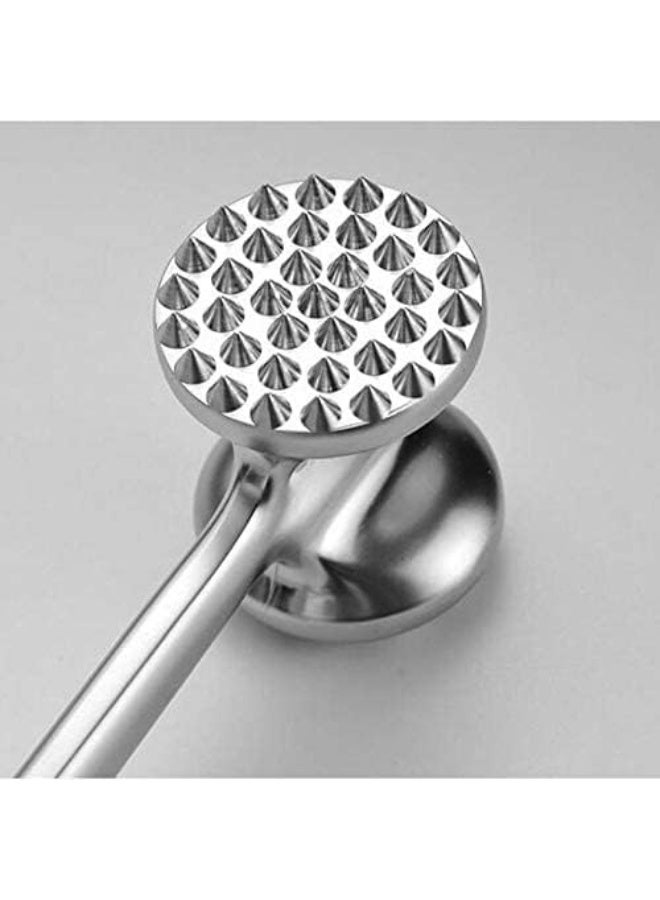 Metal Meat Tenderiser Heavy Duty Steak Hammer for Chicken Fish Pork Good Grips - Image 5