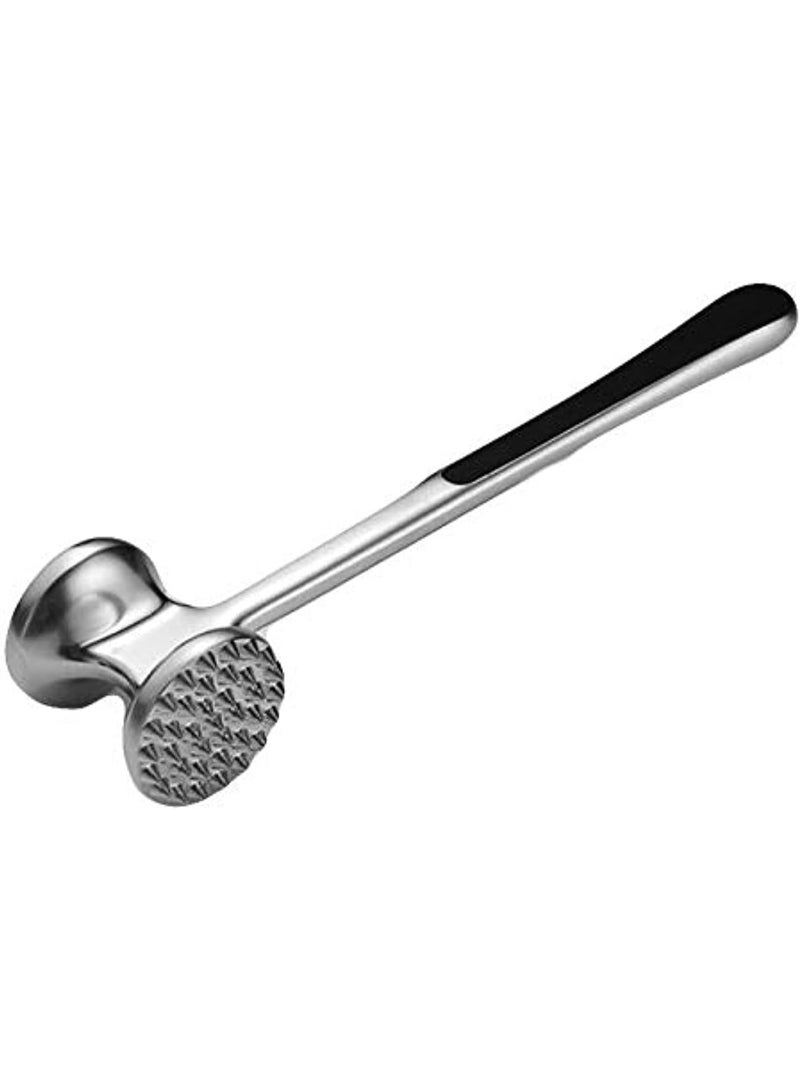 Metal Meat Tenderiser Heavy Duty Steak Hammer for Chicken Fish Pork Good Grips - Image 2