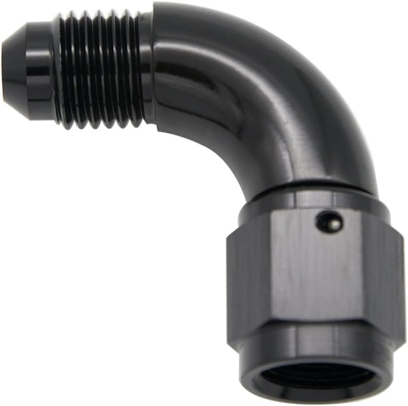 KRD PERFORMANCE 90 Degree Aluminum Elbow Fitting Adapter - Image 1