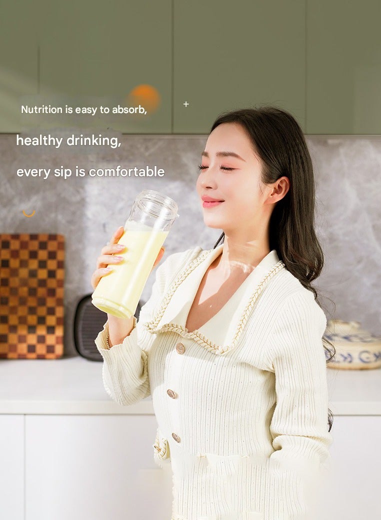 MHD Portable Juicer Small Fruit Electric Multifunctional Juicer Double Cup Double Knife  - Image 4