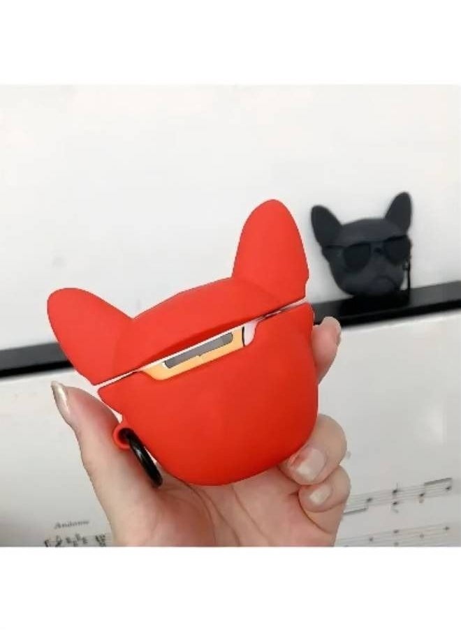 Generic Dog Face Designed Protective Case For Apple AirPods Pro  - Image 5