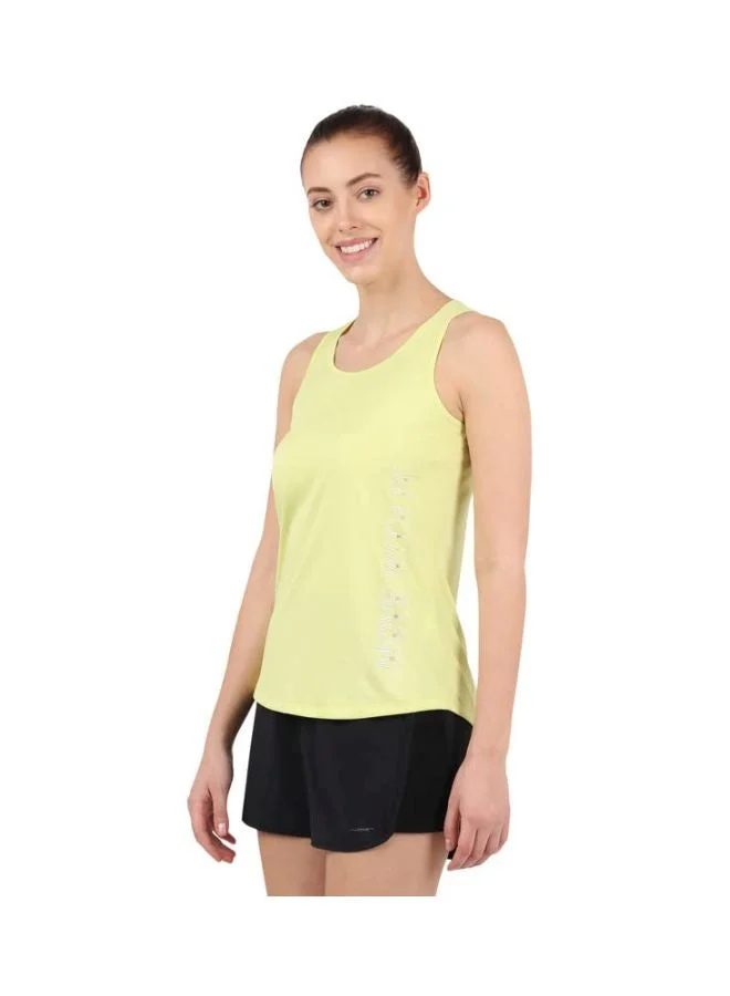 Jockey Daiquiri Green MW33 Women Microfiber Fabric Graphic Printed Tank Top with Breathable Mesh and Stay Dry Treatment for Women | Best Price UAE