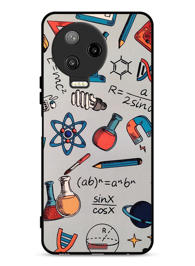 Tolwak Infinix Note 12 Pro 4G Protective Case Cover Science Tags - Image 1