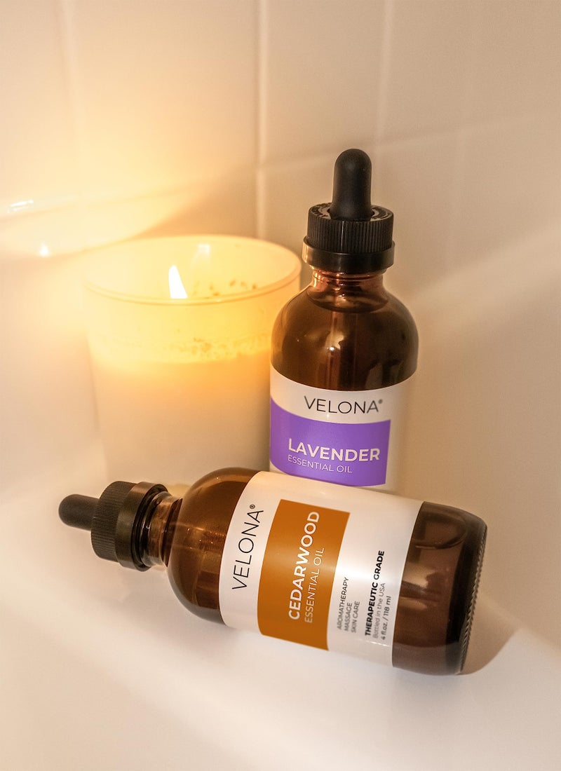 velona Cedarwood Essential Oil 4 Fl Oz | Therapeutic Grade 100% Pure and Natural | for Aromatherapy Diffuser, Massage, Skincare, Haircare, Soapmaking - Image 3